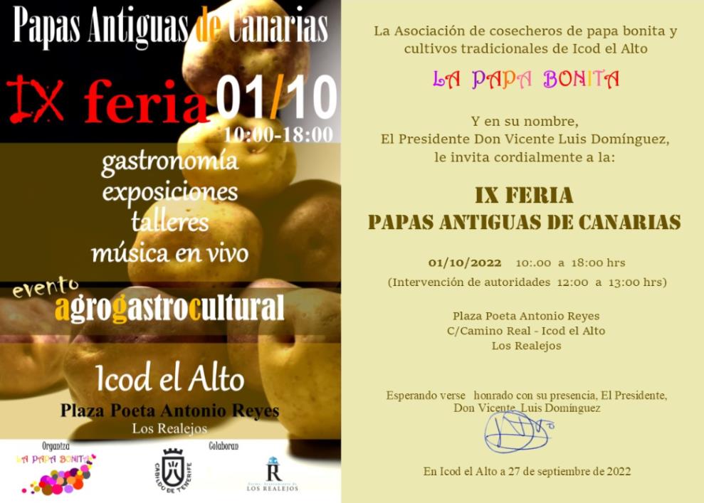 IX Feria Papas Antiguas de Canarias