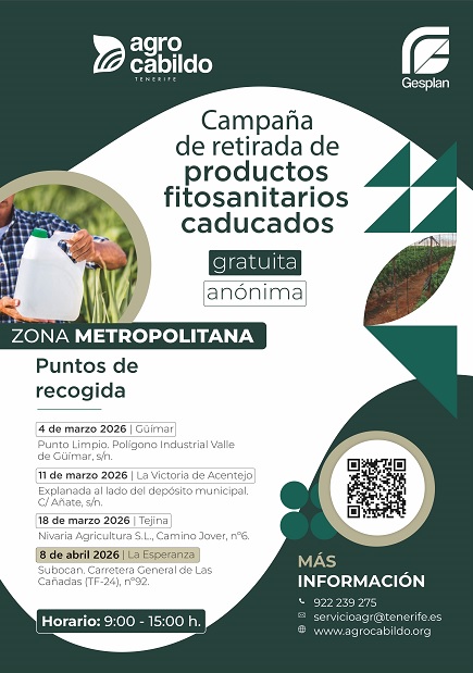 Campaña de retirada de productos fitosanitarios caducados