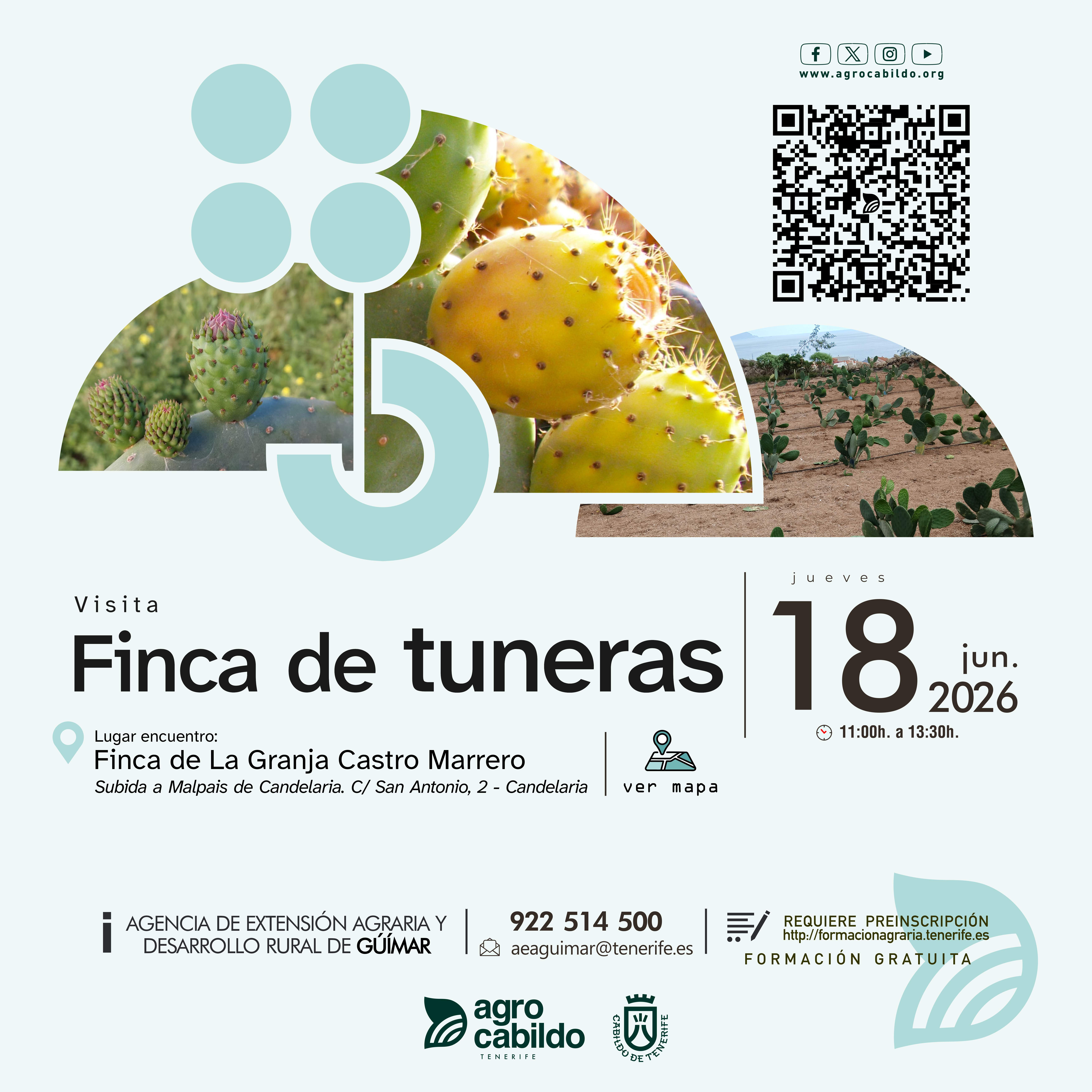 Visita a finca de tuneras