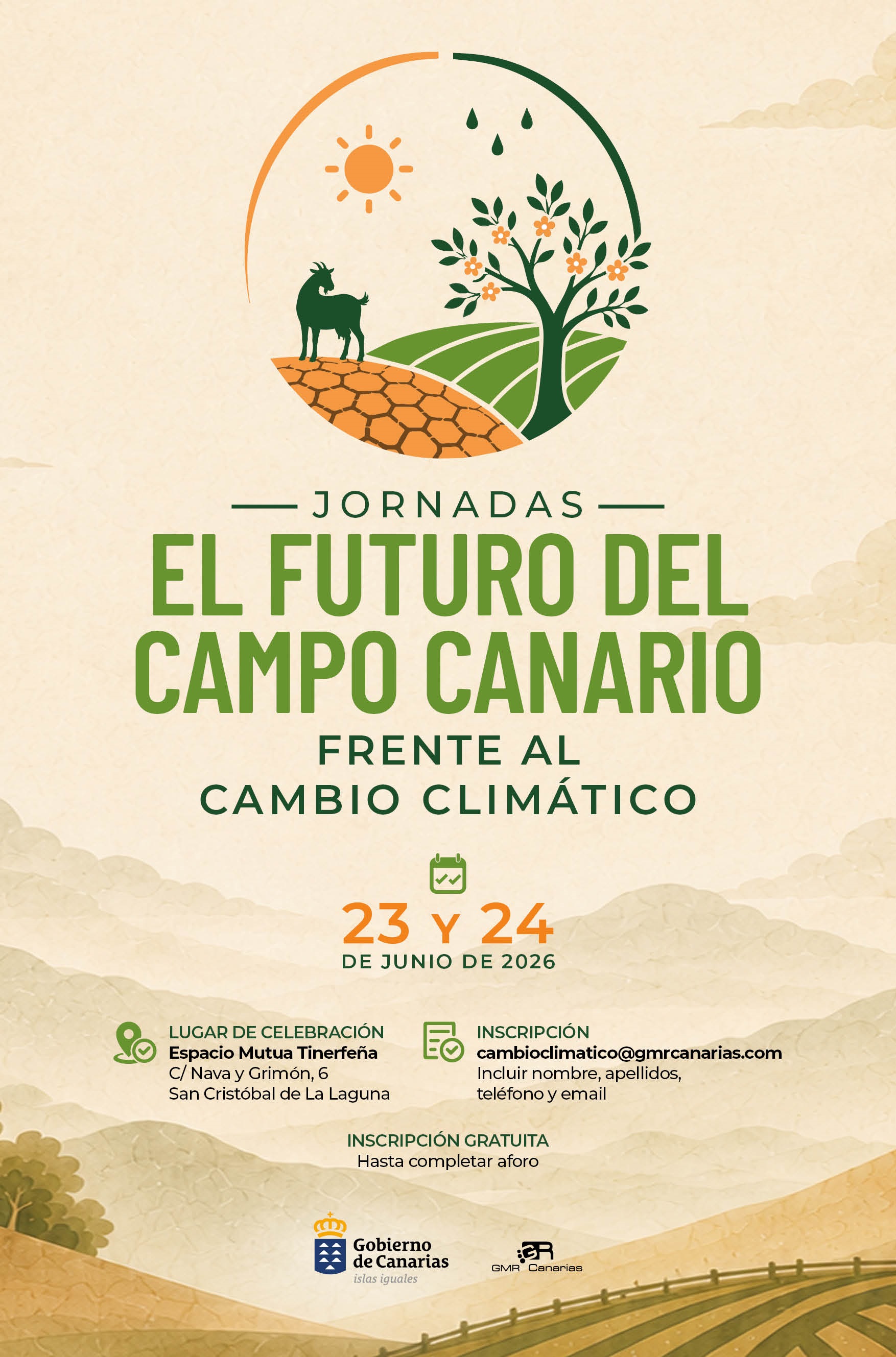 Jornadas El futuro del campo canario frente al cambio climático
