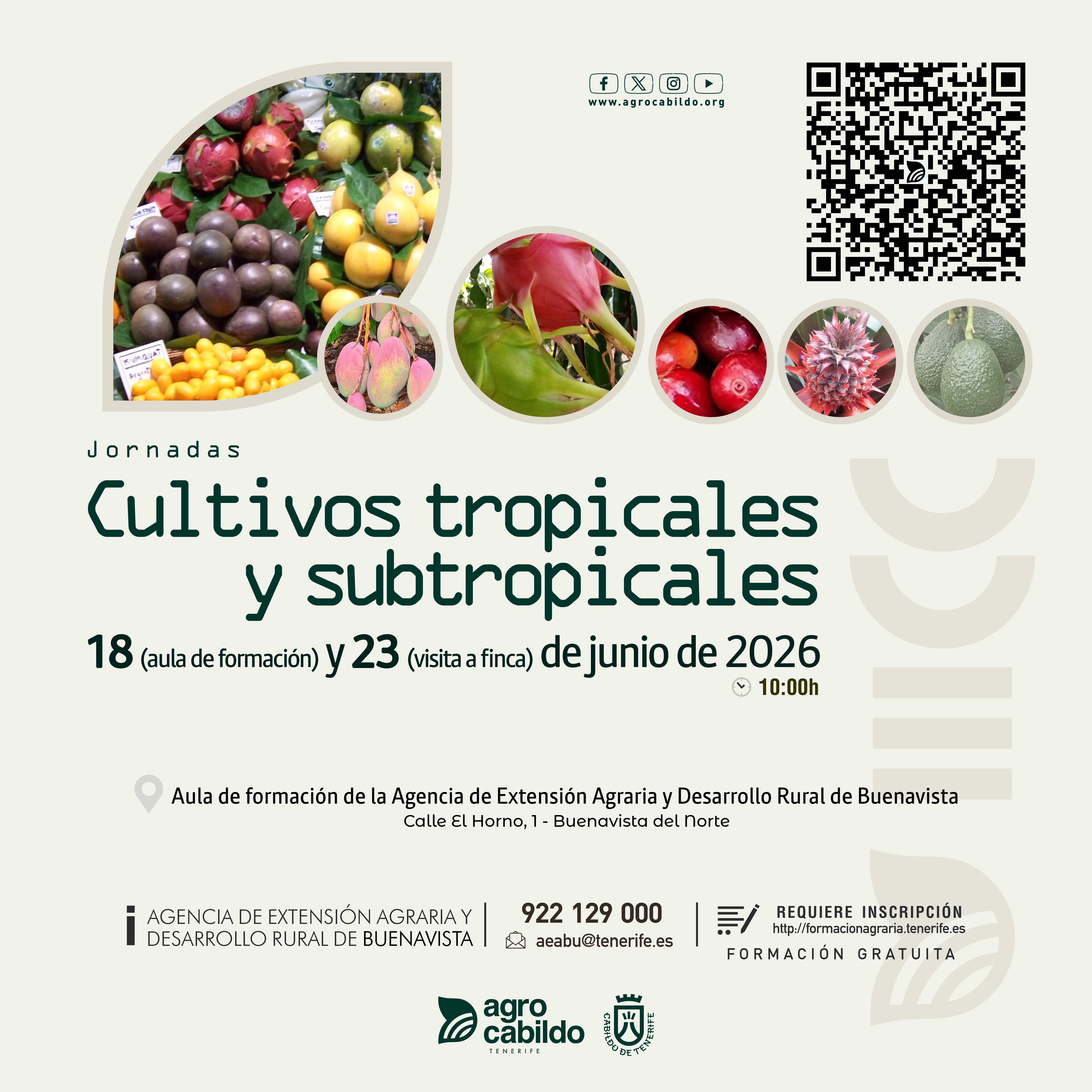 Jornadas Cultivos tropicales y subtropicales