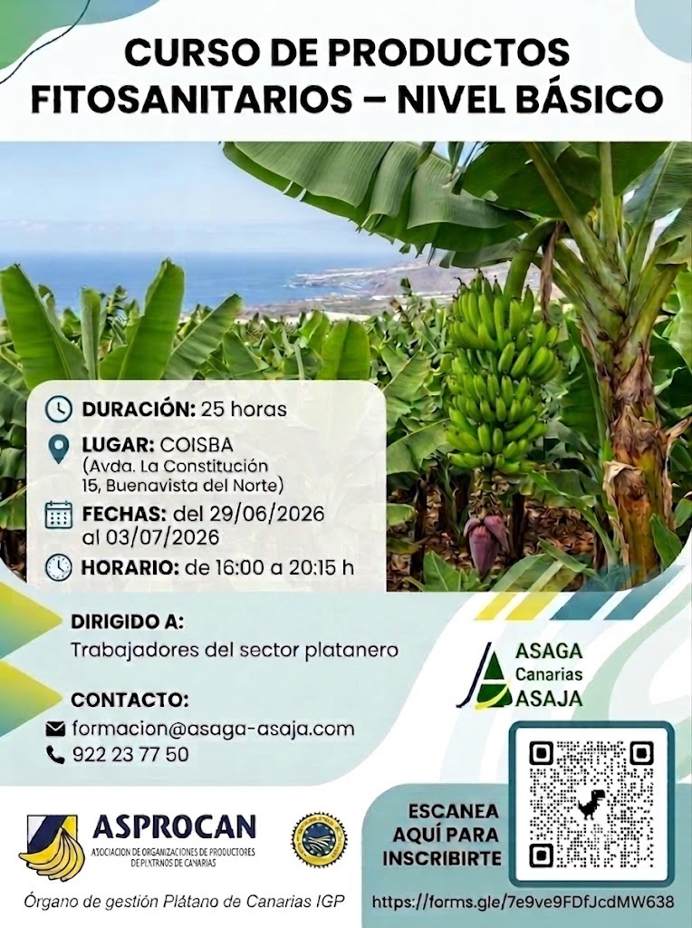 Curso de productos fitosanitarios. Nivel básico