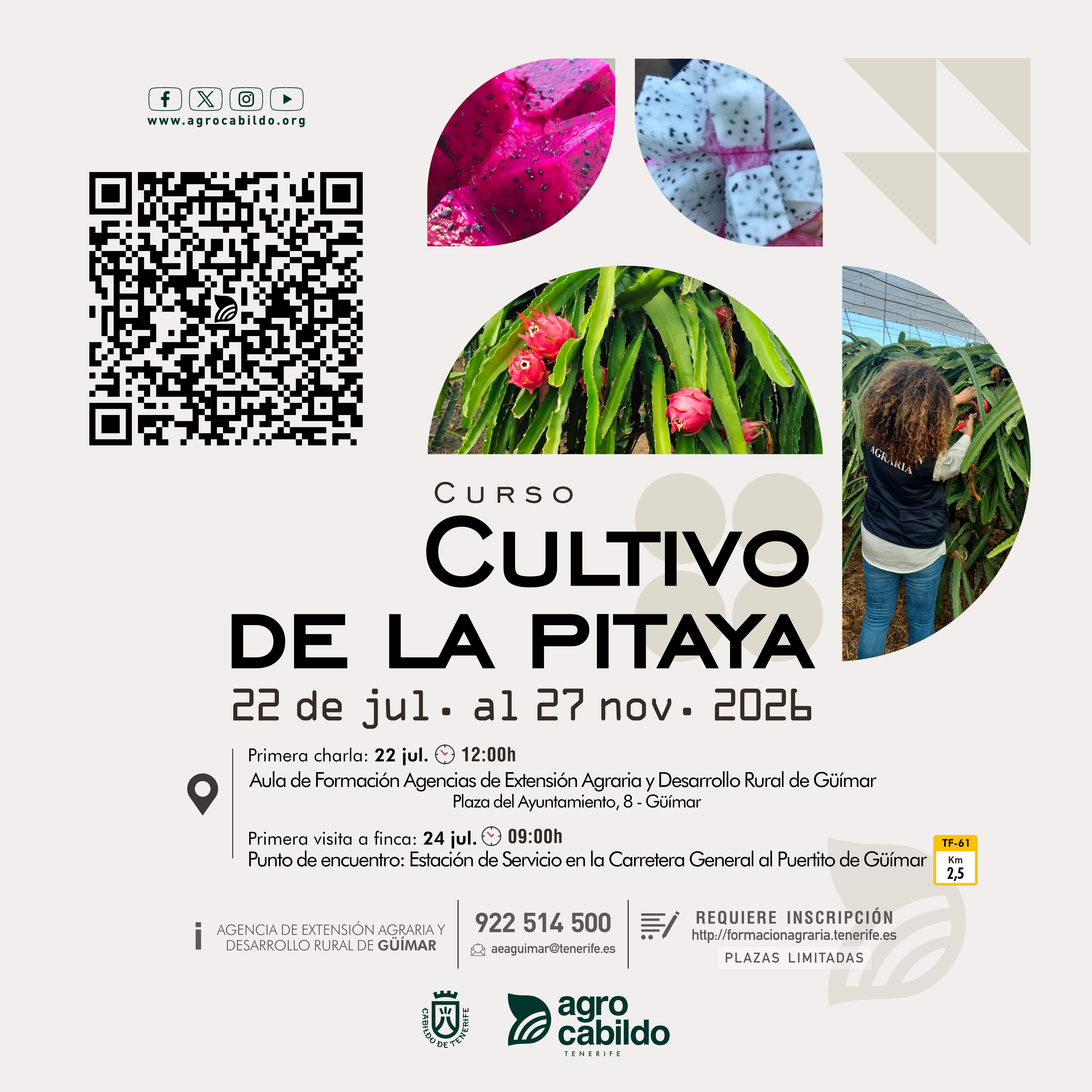 Curso Cultivo de la pitaya