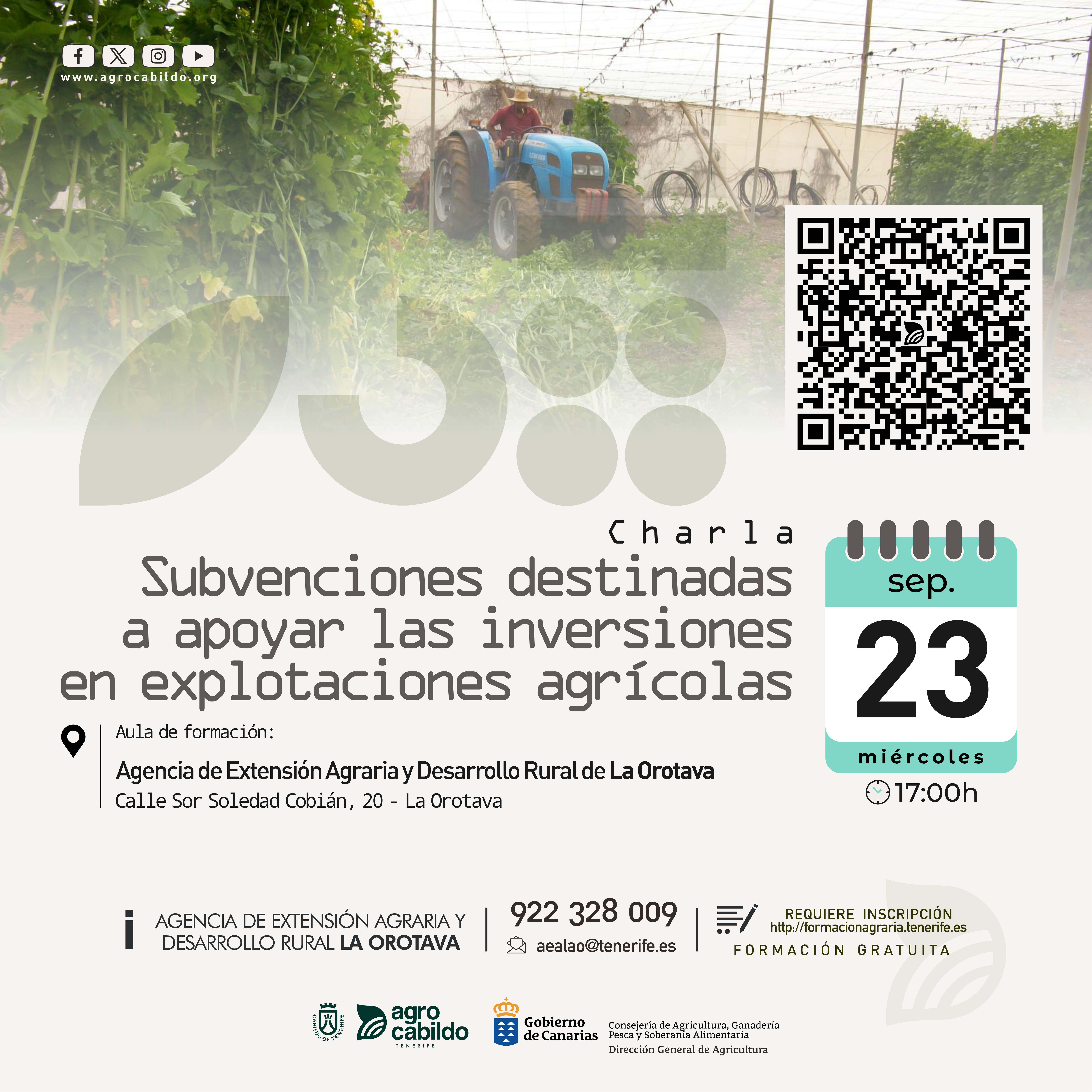 Subvenciones destinadas a apoyar las inversiones en explotaciones agrarias