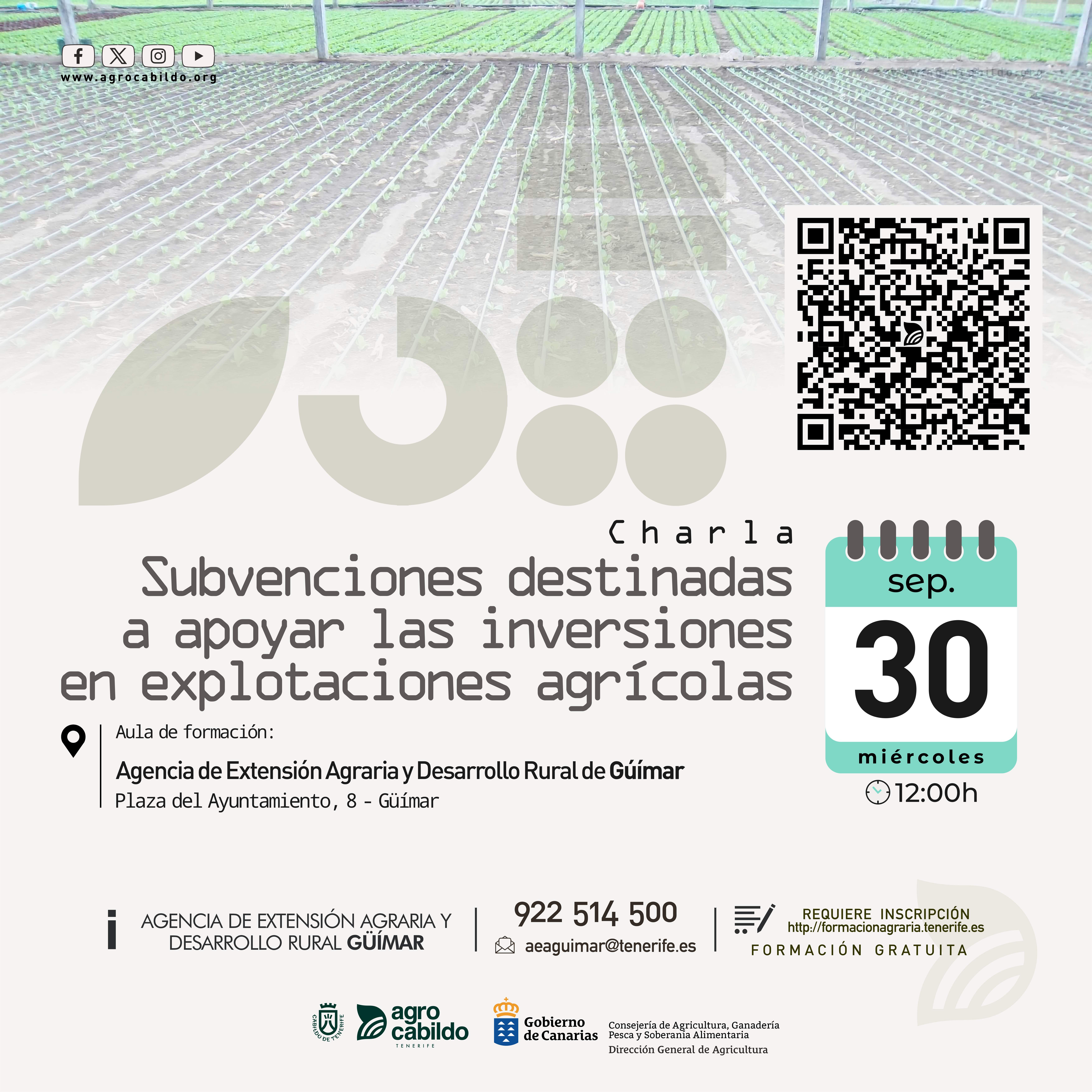 Subvenciones destinadas a apoyar las inversiones en explotaciones agrarias