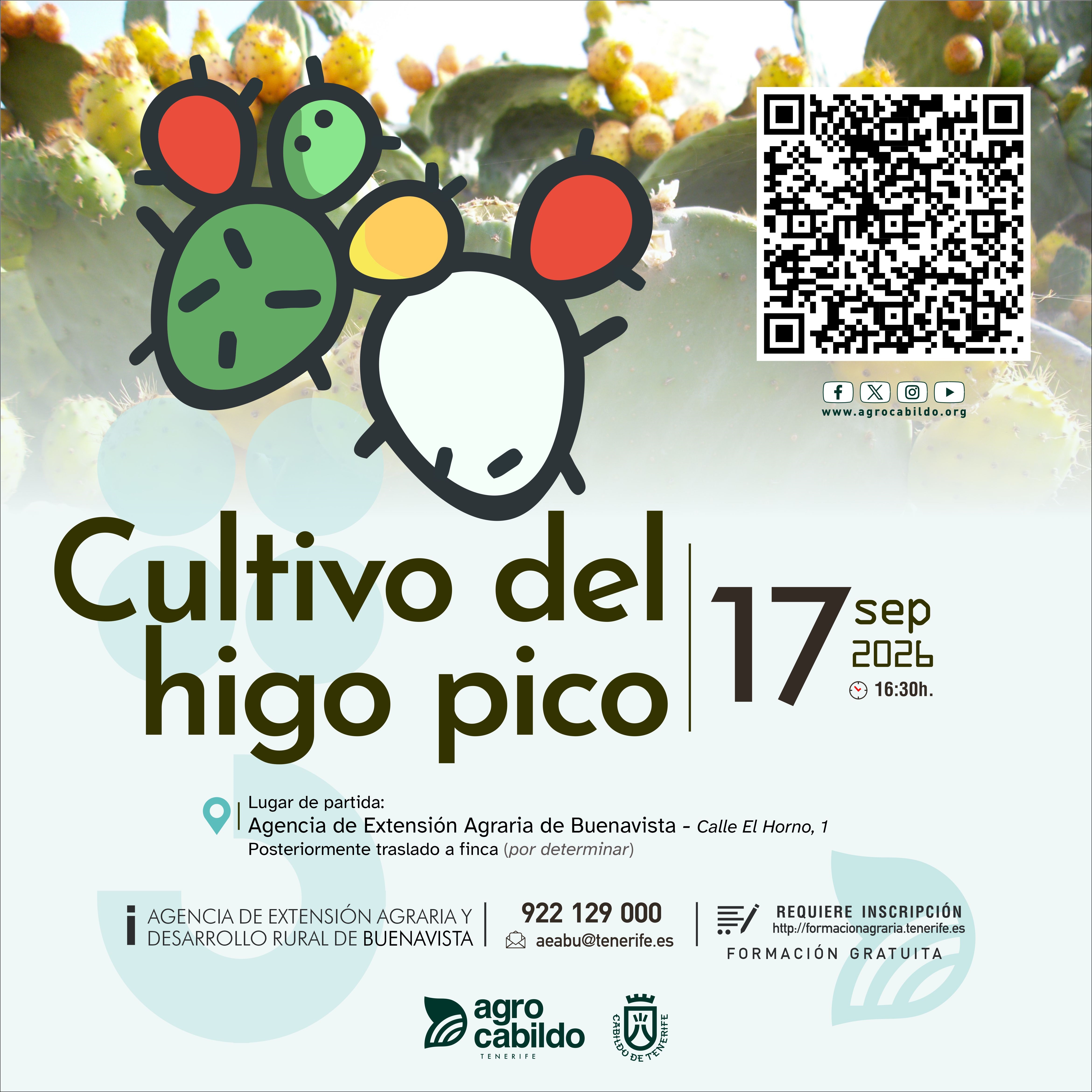 Charla y visita Cultivo del higo pico