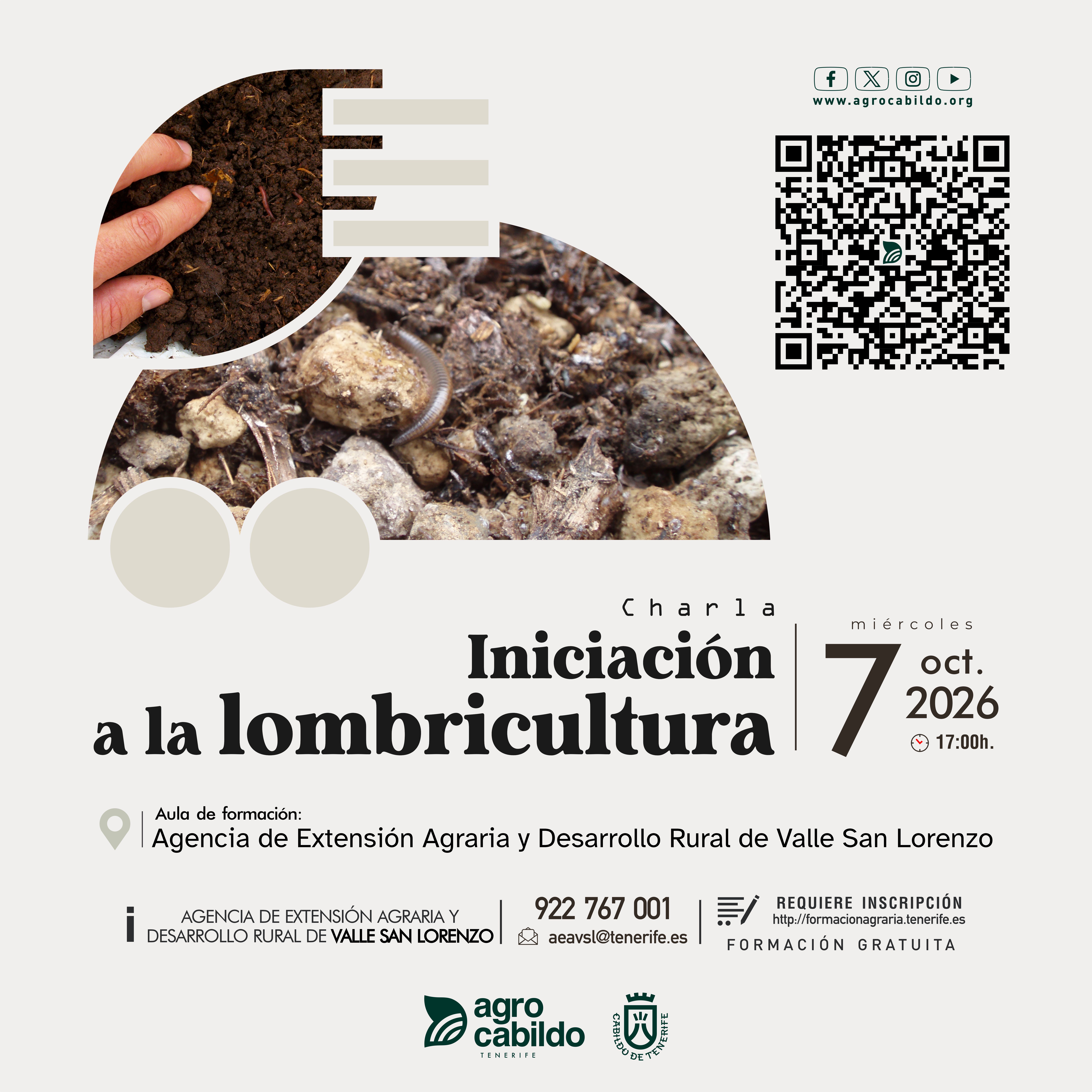 Charla Iniciación a la lombricultura