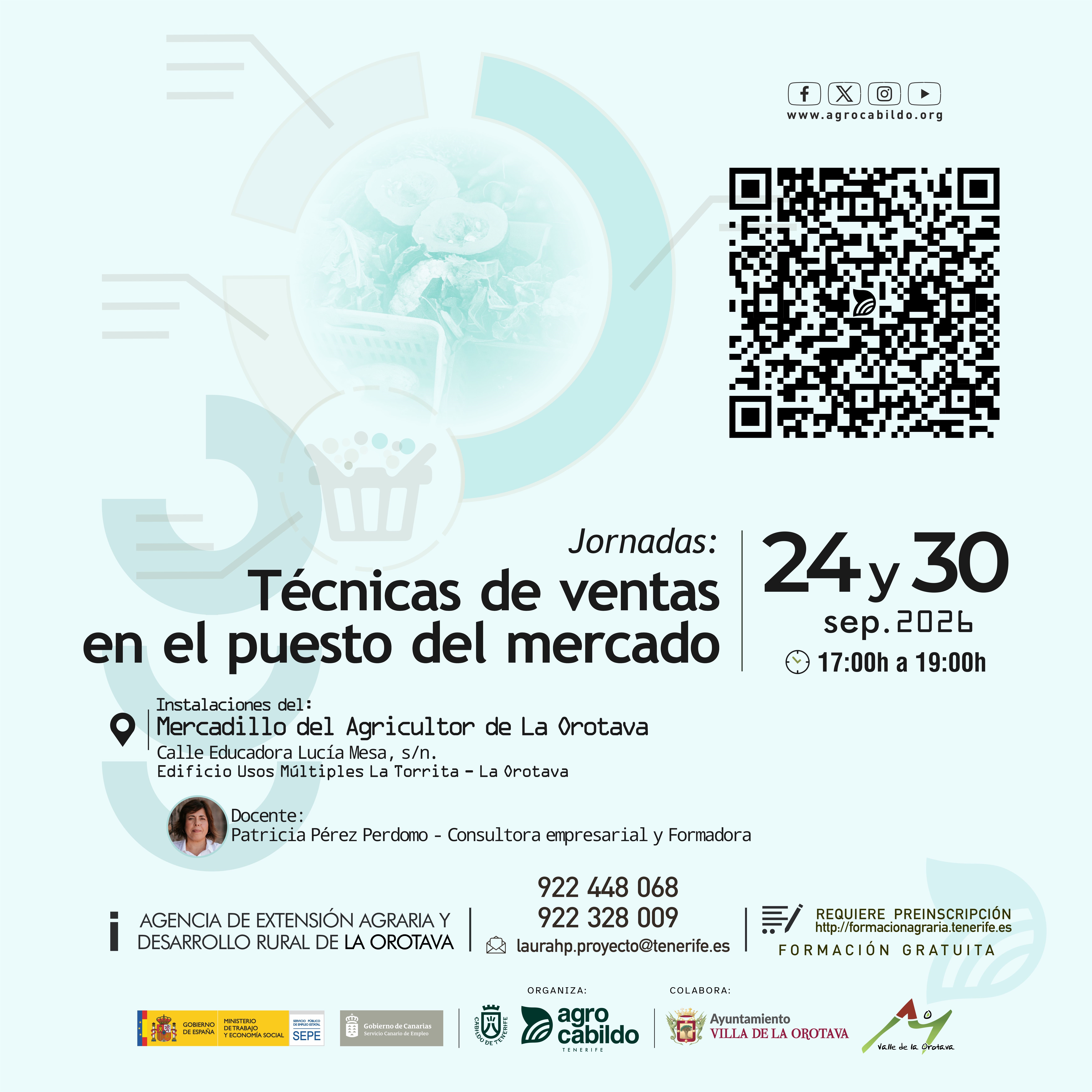 Jornadas técnicas Venta en el puesto del mercado