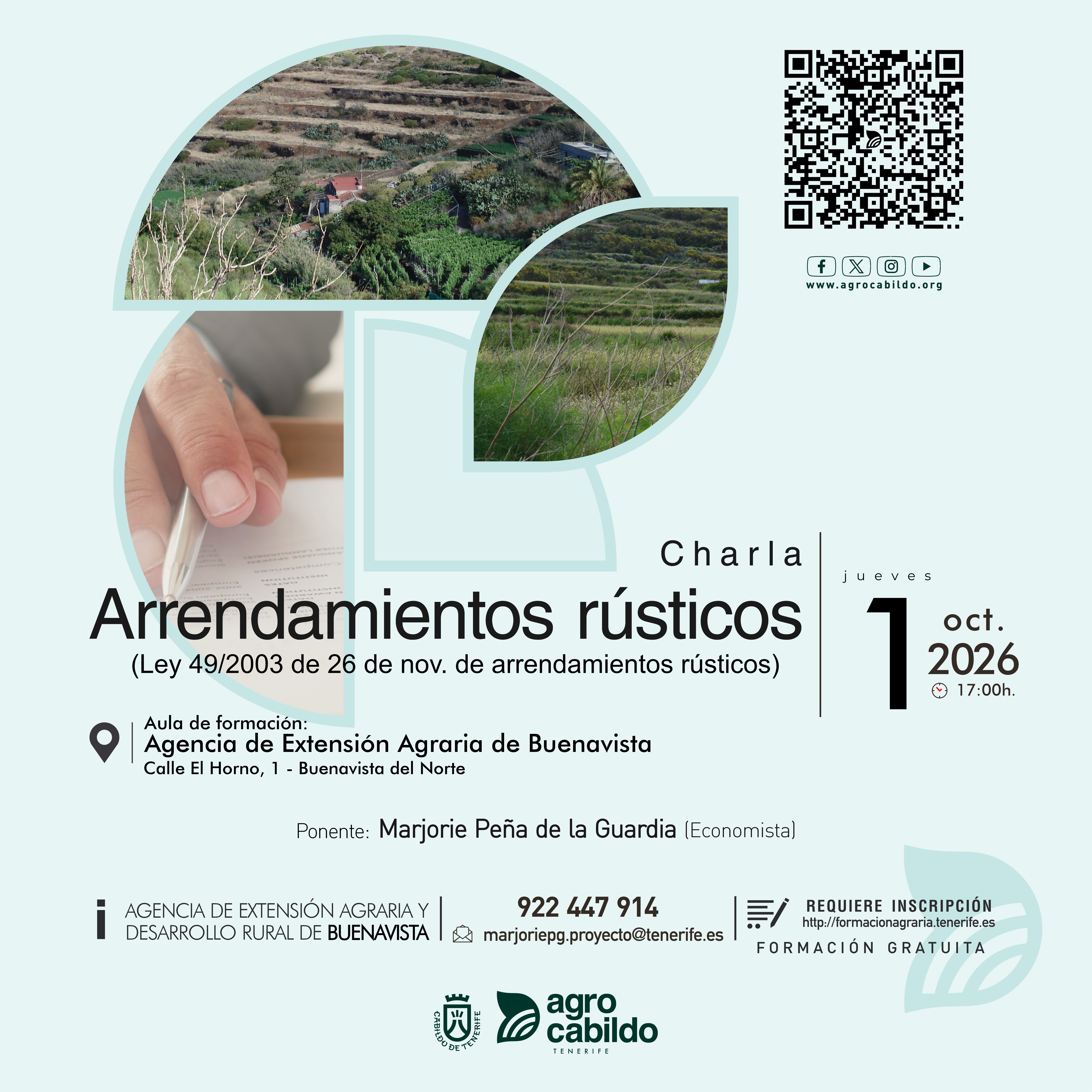 Charla Arrendamientos rústicos